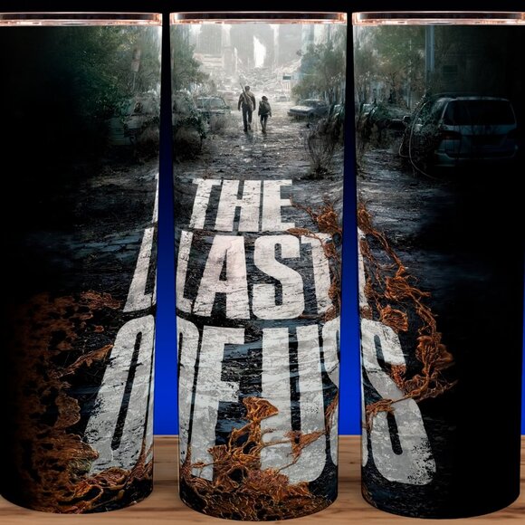 Glow in the Dark The Last of US TV Show - Joel and Ellie Cup Mug Tumbler - Picture 2 of 4